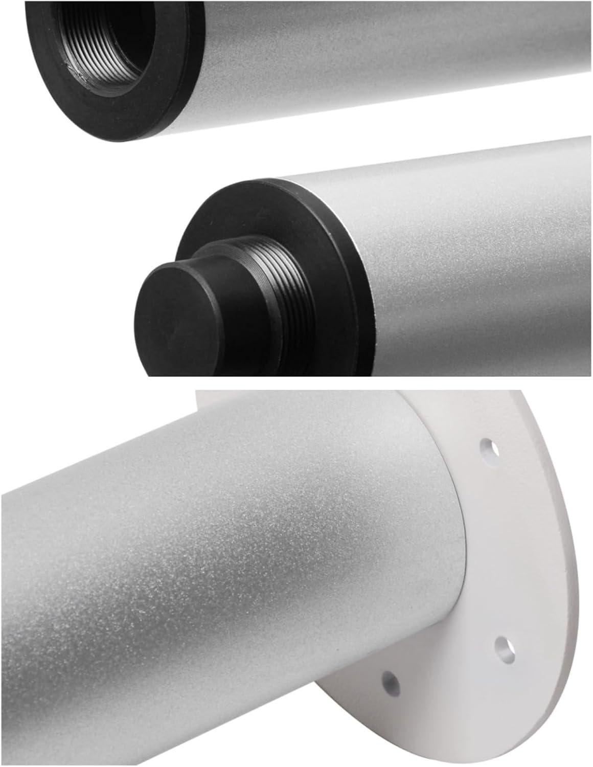 Adjustable RV table leg, Suitable for campervan bed conversion, Aluminum modular base. Table and bed combination hardware, Suitable for travel trailer, van, and pontoon boat; DIY replacement part