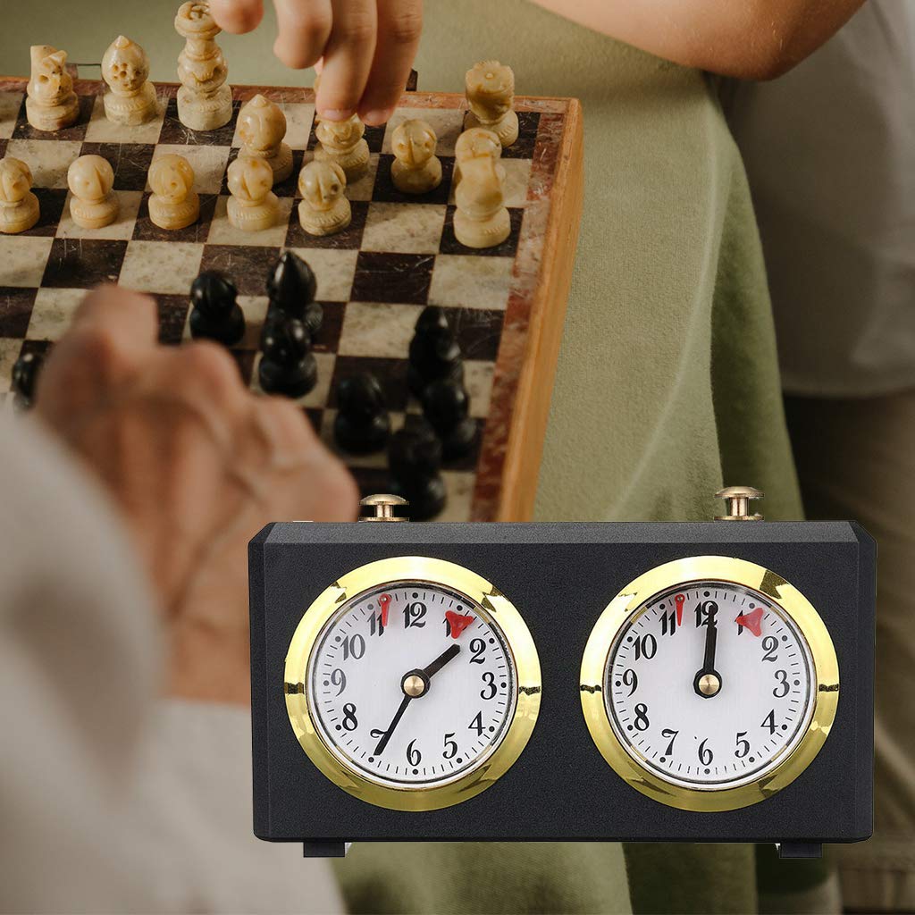Relojes de ajedrez profesional portátil digital tablero de competición juegos de cuenta regresiva electrónica alarma parada temporizador conjunto de madera para adultos plegable piezas de