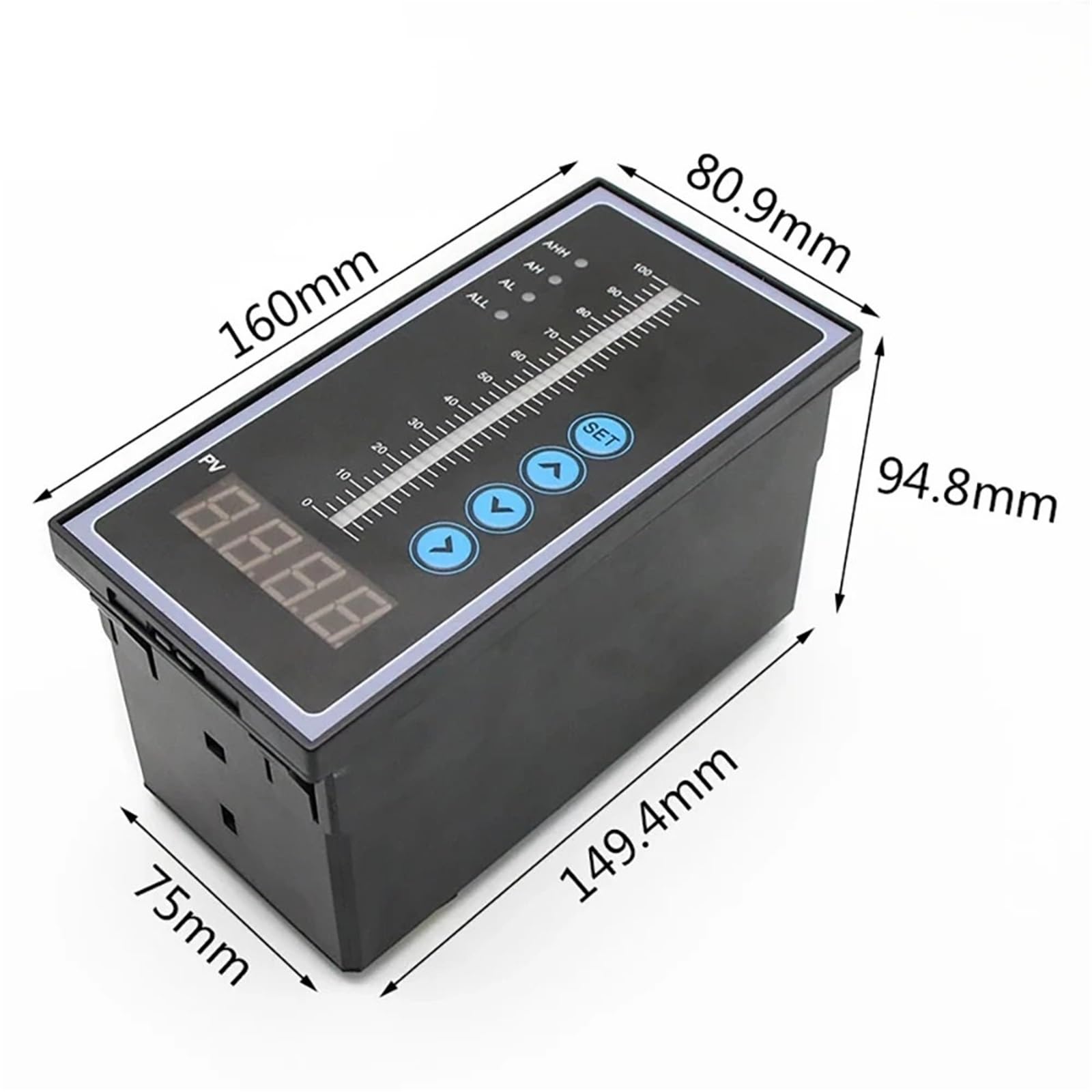 4-20MA 0-5V 0-10V RS485 Transmisor de nivel de salida Aceite líquido Sensor de nivel de agua Sonda Controlador de detección Interruptor de flotador Bomba de 1-10 m 1 pieza(2m Range 5m Cable,RS485 Outp
