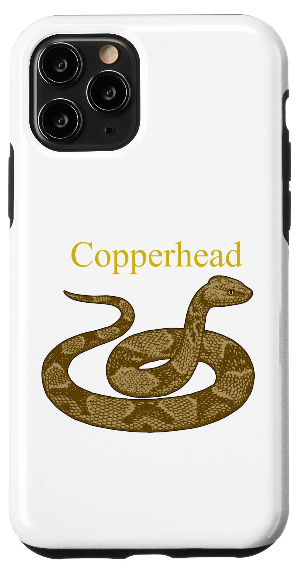 iPhone 11 Pro Copperhead Snake Venomous Pit Viper Case