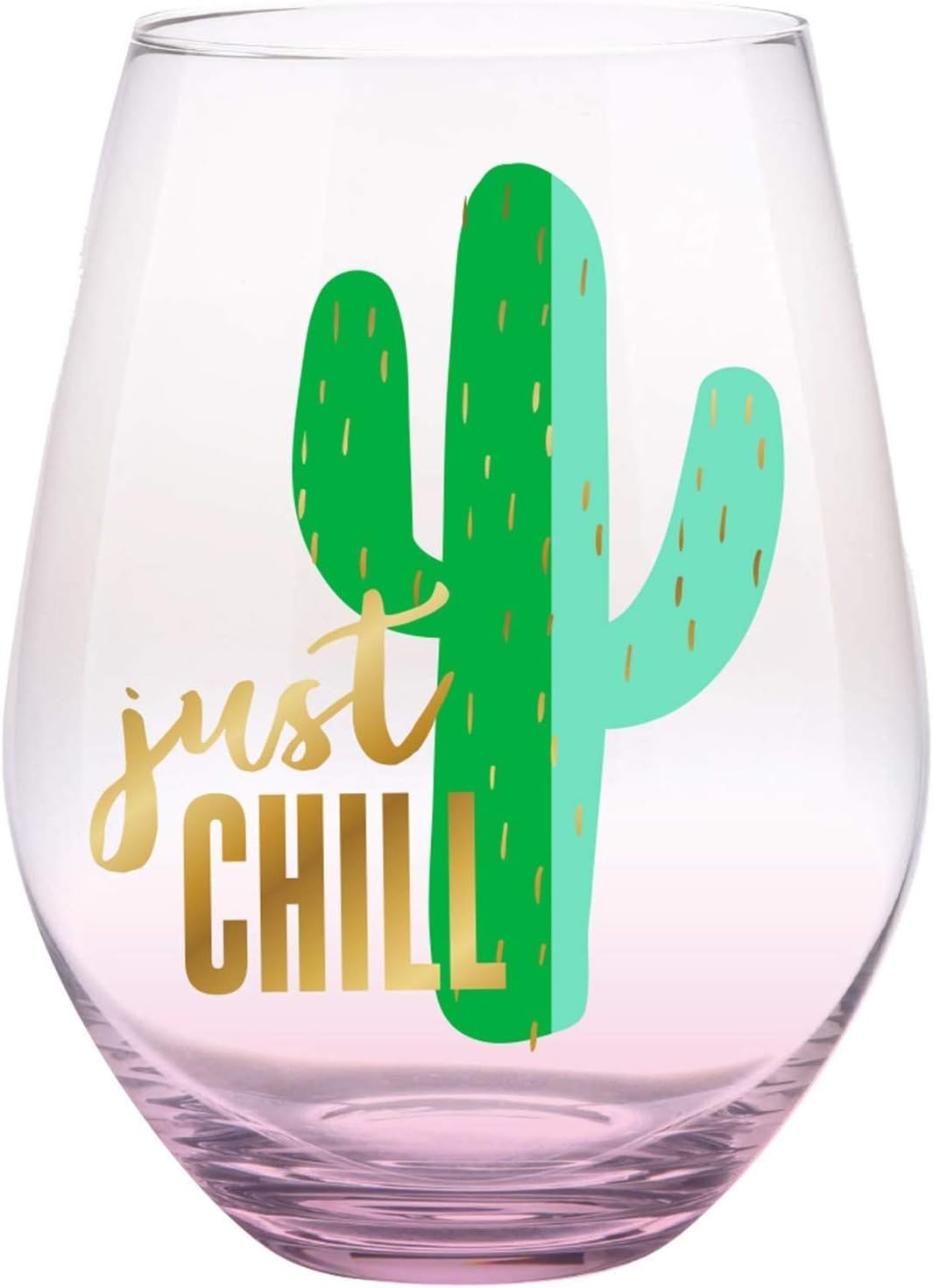 slant collections Creative Brands Stemless Wine Glass, 20