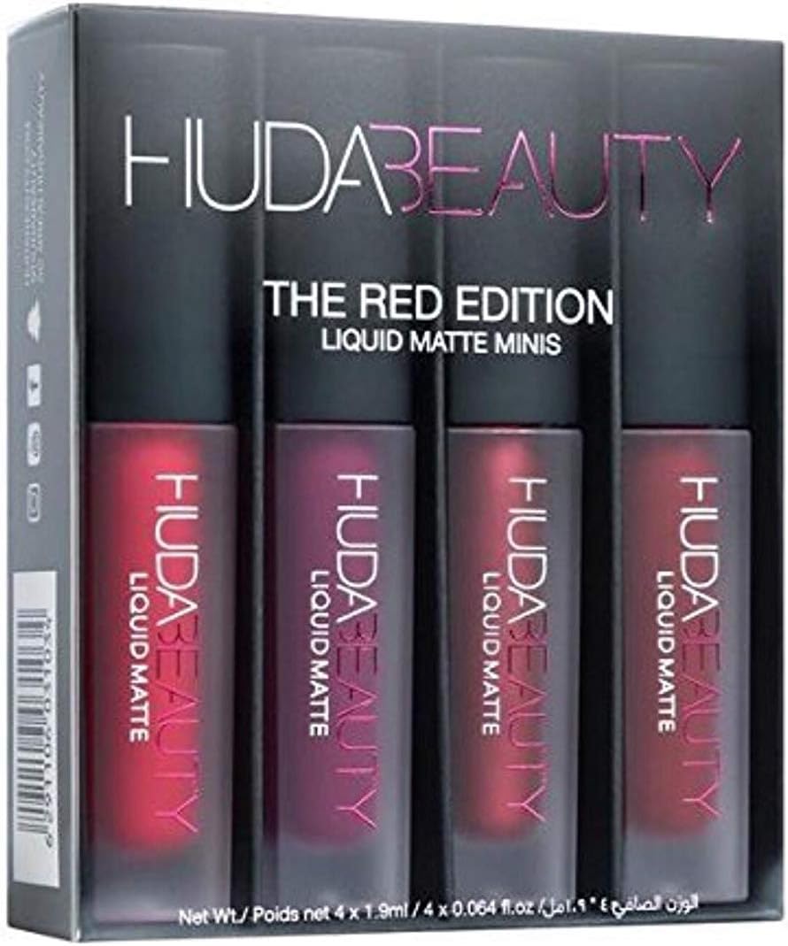 SPANKING LIQUID MATTE MINIS LIPSTICK (SET OF 4) (THE RED EDITION)