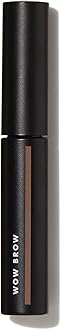e.l.f., Wow Brow Gel, Volumizing, Buildable, Wax-Gel Hybrid, Creates Full, Voluminous-Looking Brows, Locks Brow Hairs In Place, Taupe, Fiber-Infused, 0.12 Oz