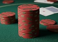 Vista 4 de Nevada Club Fichas de póquer - (100) $5 Núcleo de latón 0.53 oz