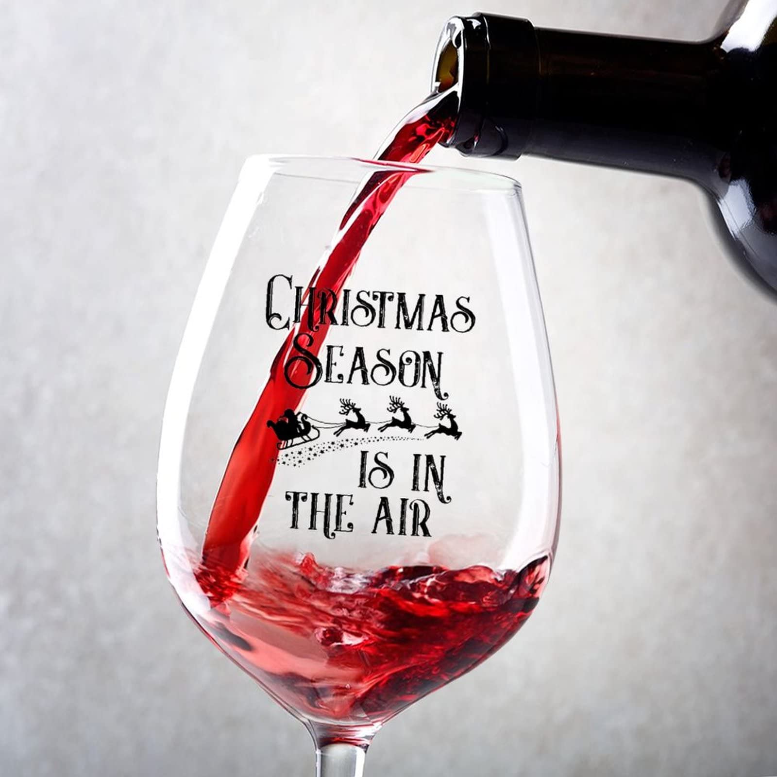 Verres à vin personnalisés à longue tige : lot de 2 pour anniversaire