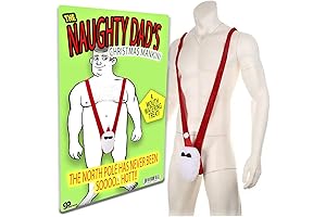 Christmas Mankini - Gag Gift for Men - Funny White Elephant Gifts...