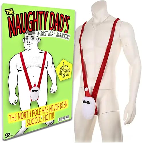 Jingle Bell Surprise Hilariou Dad's Christmas M - Festivo, divertido regalo navideño para hombres, gran artículo de Navidad, talla única disponible en Yaxa Guatemala