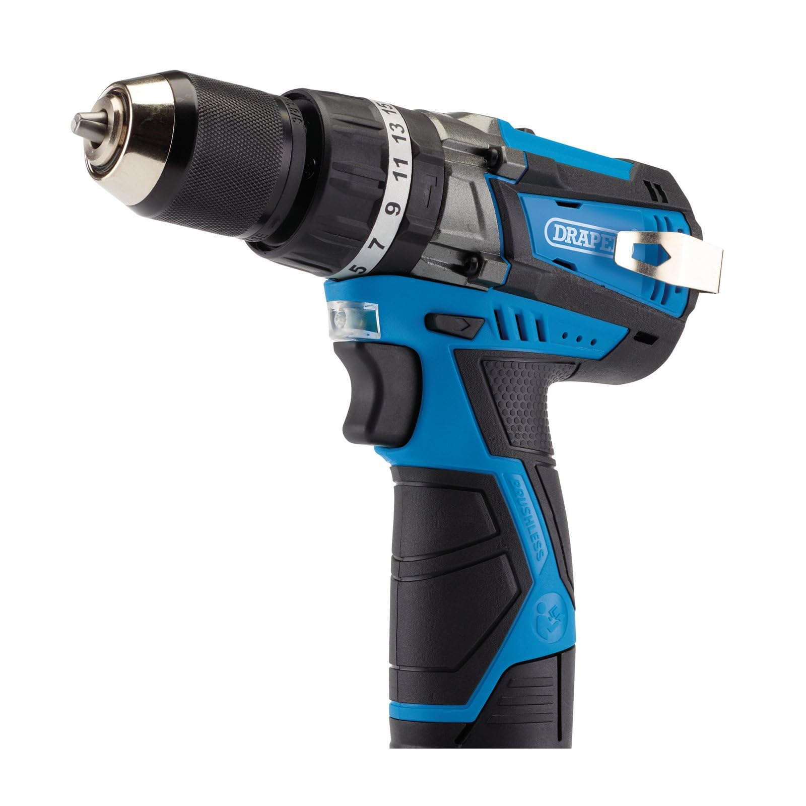 Draper BCD12V 12v Cordless Brushless Combi Drill No Batteries No Battery Charger No Case