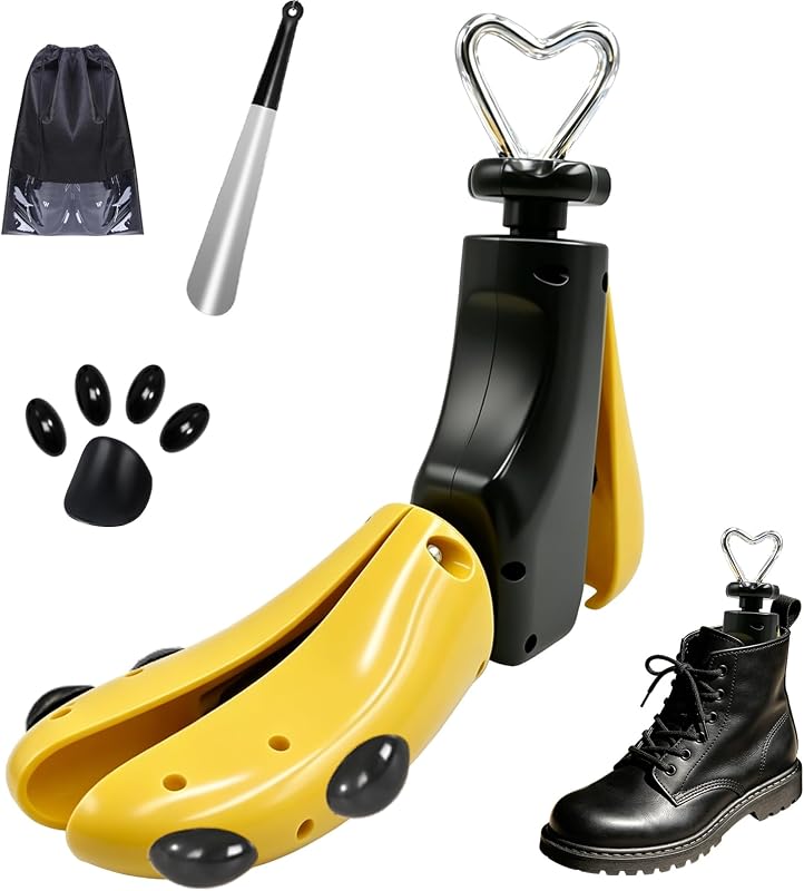 JJDPARTS Ensanchador de Zapatos Mujeres Hombres, Ensanchador de Botas Mujeres, Ensanchador de Botas de Zapatos Unisex Ajustable Pies Anchos