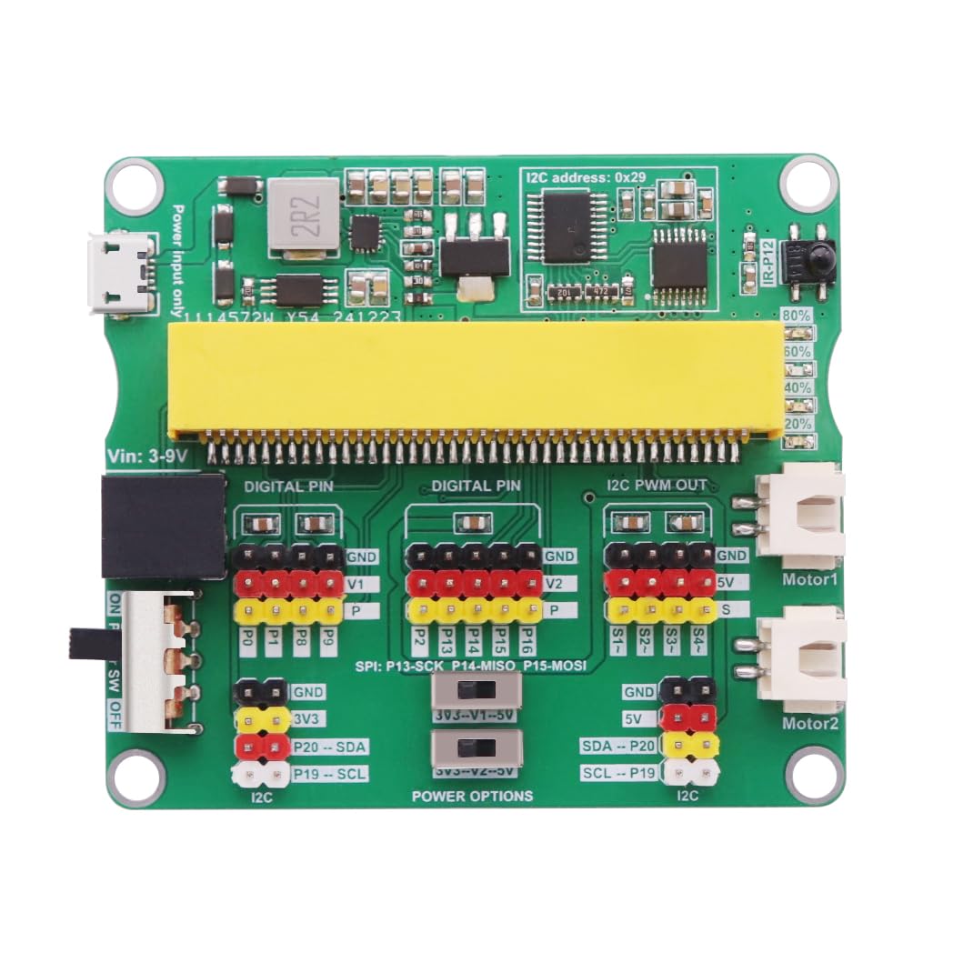 「1B ブロッター」CBD,CBP,1CP,1D,1S,MDS,CHAKRA, Amazon.co.jp: SIYEENOVE 拡張ボードfor BBC Microbit V1/V2用