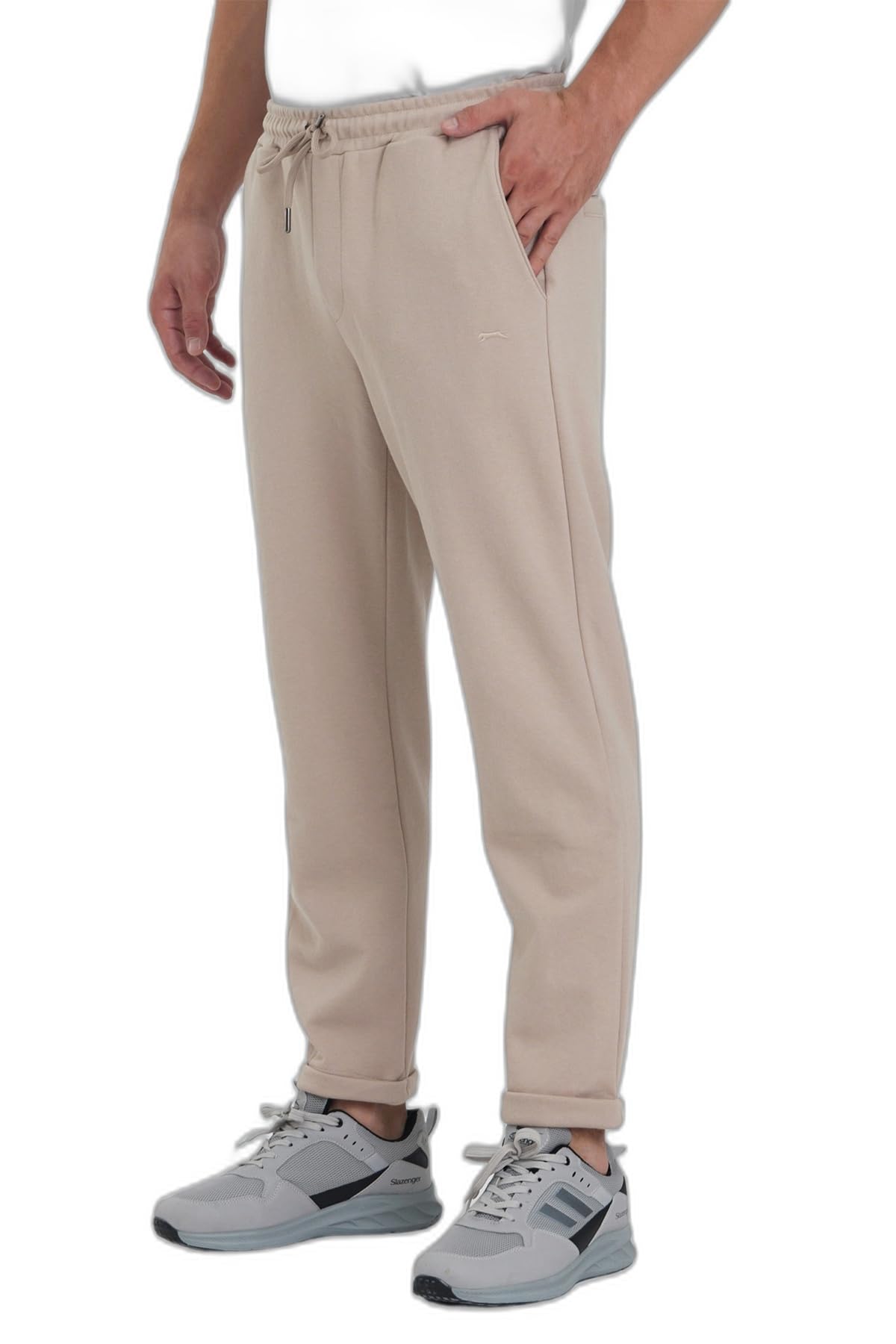 Slazenger VARLAM IN Erkek Cepli Bej Eşofman Altı