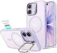 Vista 55 de ESR Funda para iPhone 13 Pro, compatible con MagSafe, protección de grado militar a prueba de golpes, soporte de anillo de cámara integrado, funda