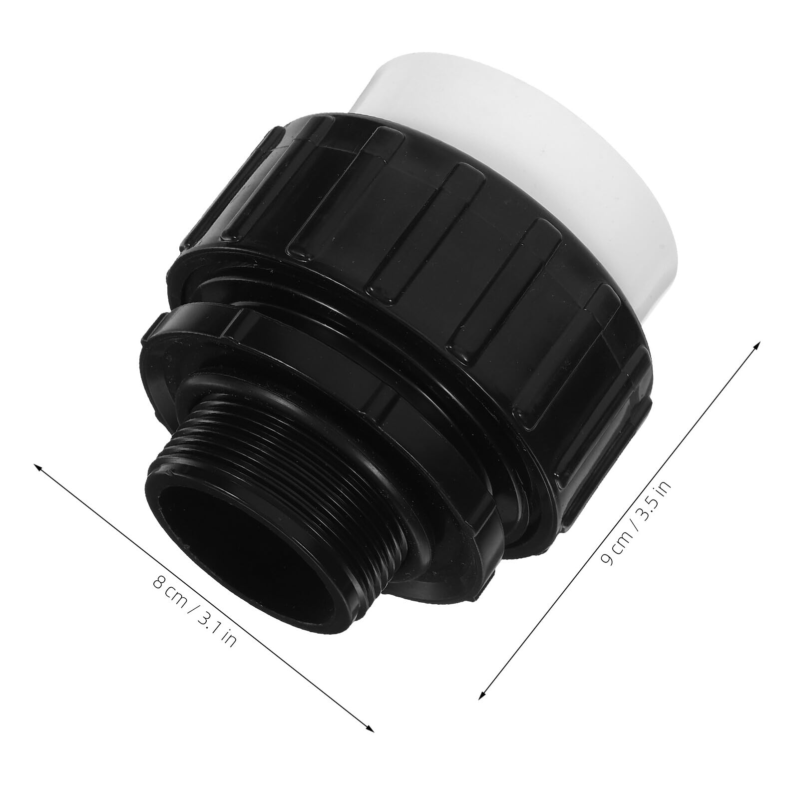Adaptadores para Bomba de Piscina Resistentes Altas Temperaturas Acoplamiento Deslizante con Sellado Conectores para Mangueras de SPA y Piscina Enterrada Instalación Rápida y