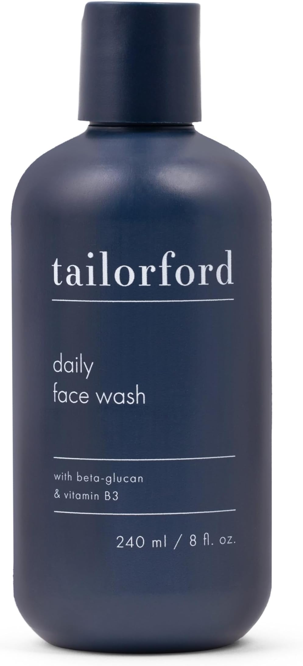 Face Wash for Men and Women, Hydrating Facial Cleanser with Niacinamide (B3) and Beta-Glucan, 8.0 Fl Oz