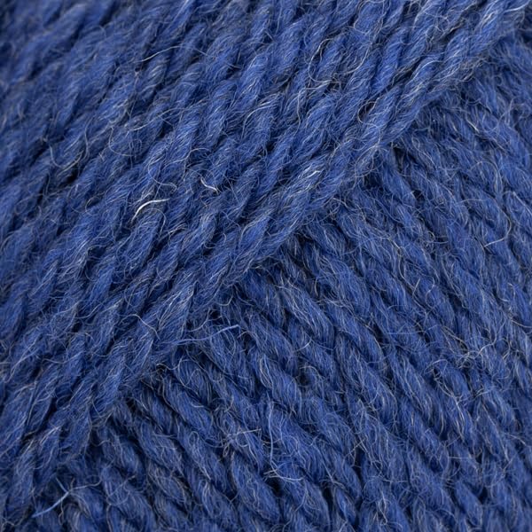 Laine Drops Alaska 100% worsted, 1.8 oz - 77 verges (15 bleu minuit)