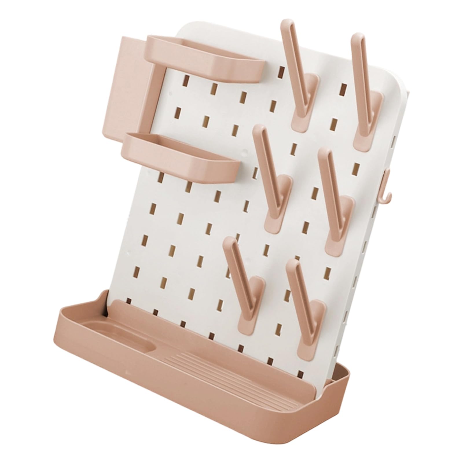 Estante para biberones con capas de secado completas, A