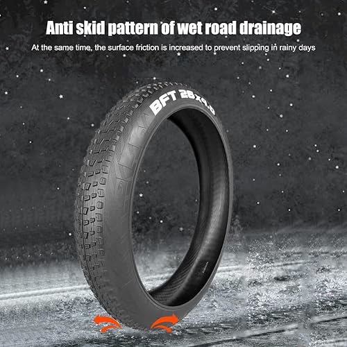 Miniatura 2 de DSLED Neumáticos para bicicleta de 2026 x 4.0 pulgadas, neumáticos antideslizantes para moto de nieve eléctrica, para playa, MTB, válvula de