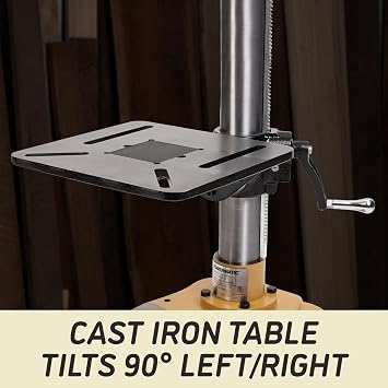 Powermatic 15-Inch Floor Drill Press, Variable Speed, 3/4 HP, 115V 1Ph (PM2815FS)