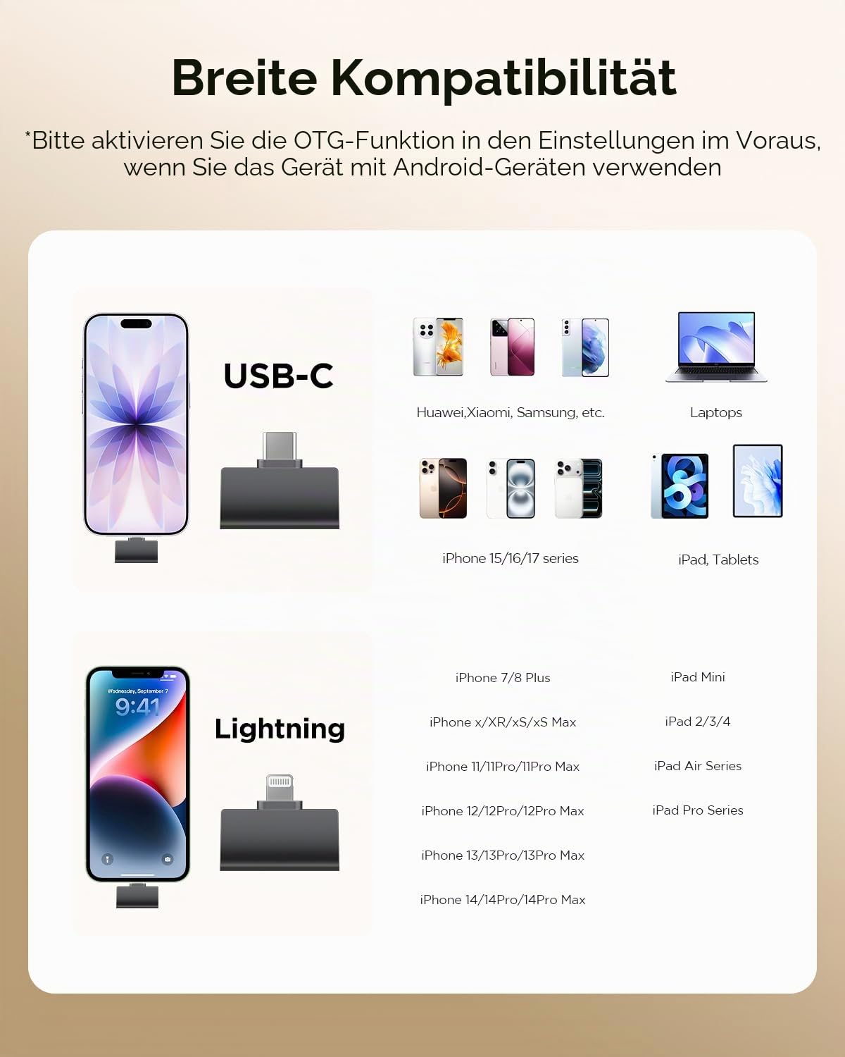 Saramonic Air SE kabelloses Lavalier-Mikrofon, 48 kHz/24 Bit, USB-C&Lightning Mini Mikrofon für iPhone, Android, PC, Ansteckmikrofon für Vlogging, Streaming, YouTube, Interviews