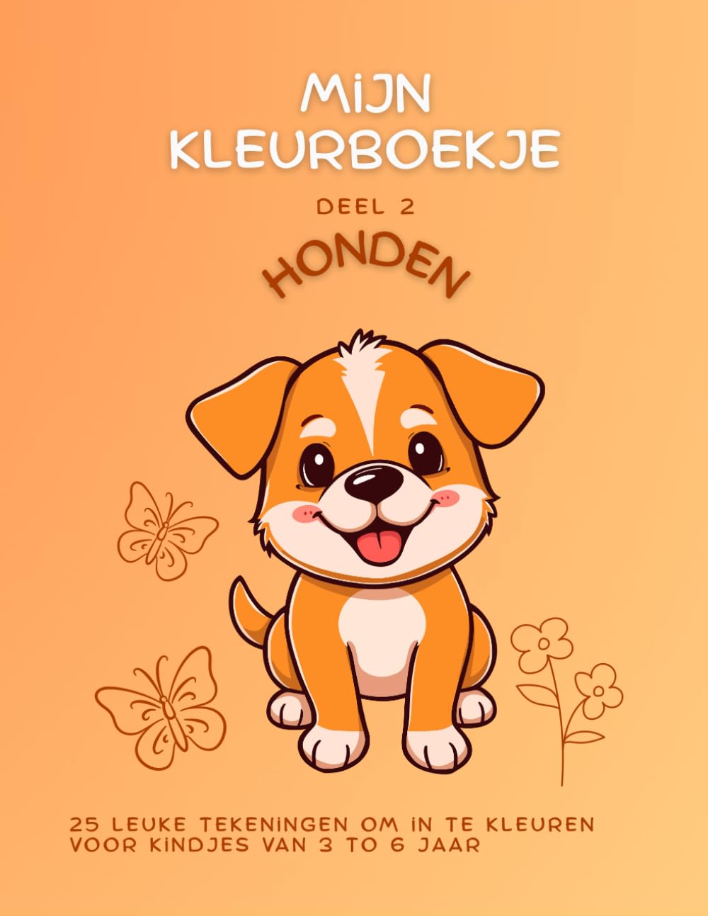 Mijn kleurboekje: Deel 2 - Honden