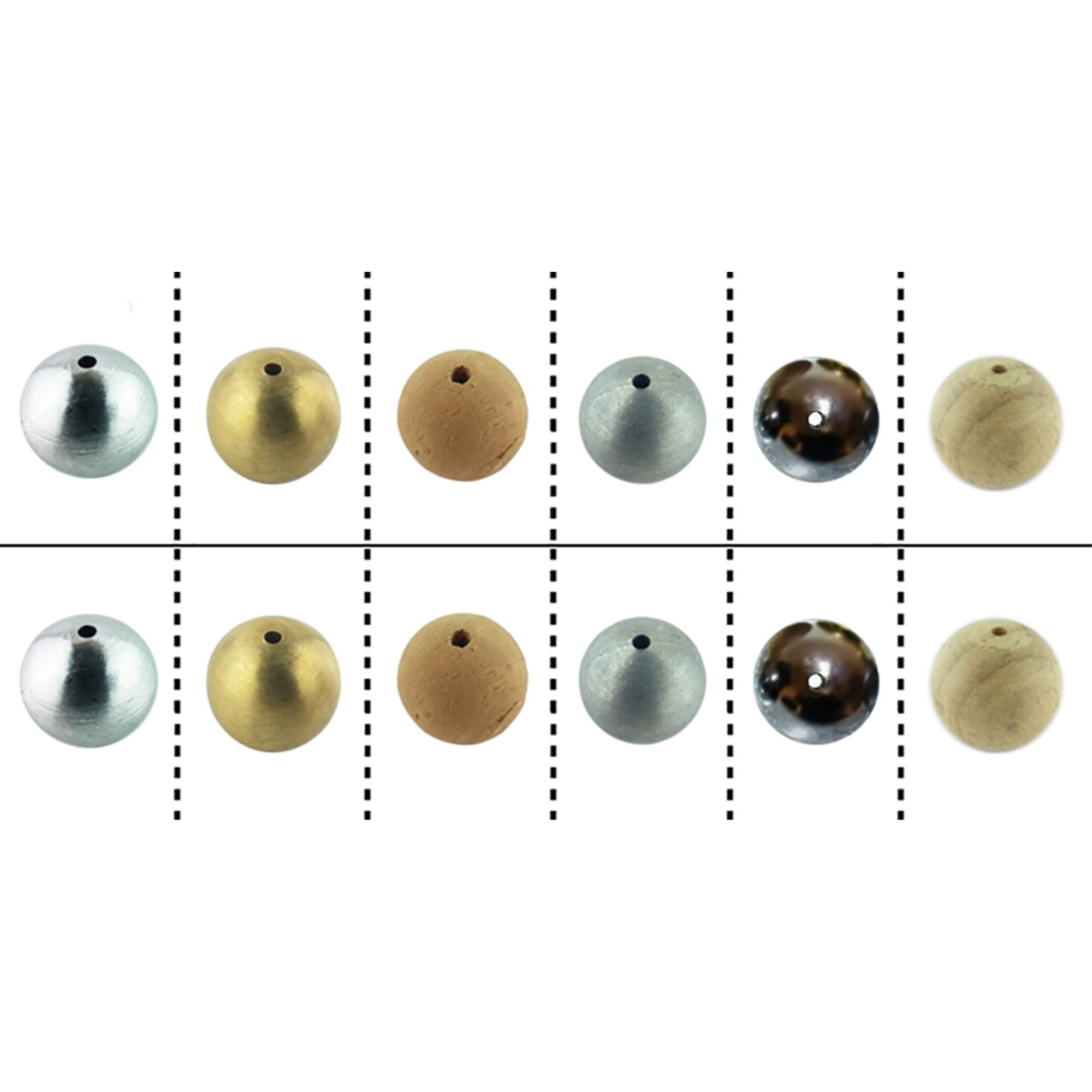 GSC International 590586-12 Physics Balls Set - Drilled Balls