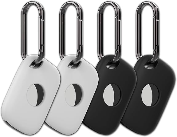 4 Pack Holder Case Compatible with Tile Pro 2024 Tracker