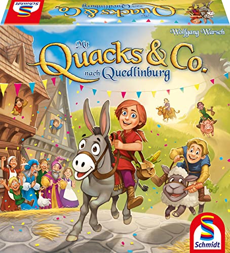 Schmidt Spiele 40630 Mit Quacks & Co. Nach Quedlinburg, Kinderspiel Zum Kennerspiel Des Jahre 2018