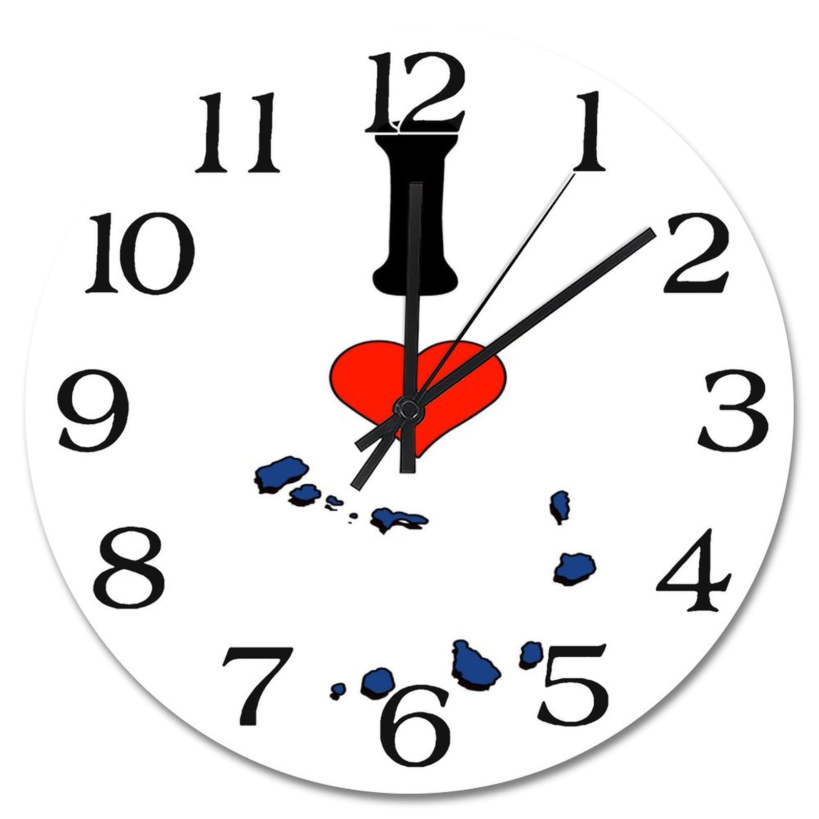 Horloge Cap-Vert I Love My Country pour exprimer votre fierté