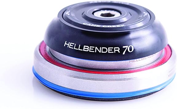 Cane Creek 70 Hell Bender Headset - IS42/IS52 Black | bike-headsets-and-accessories