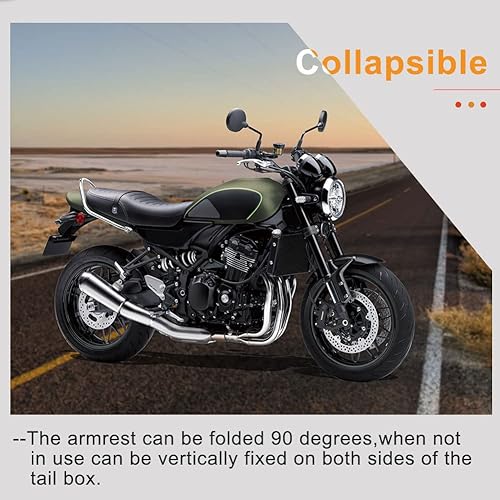 Miniatura 4 de Barra de agarre trasera para reposabrazos de pasajero de motocicleta para Z900RS, kit de mango de riel de mano para asiento de pillion compatible