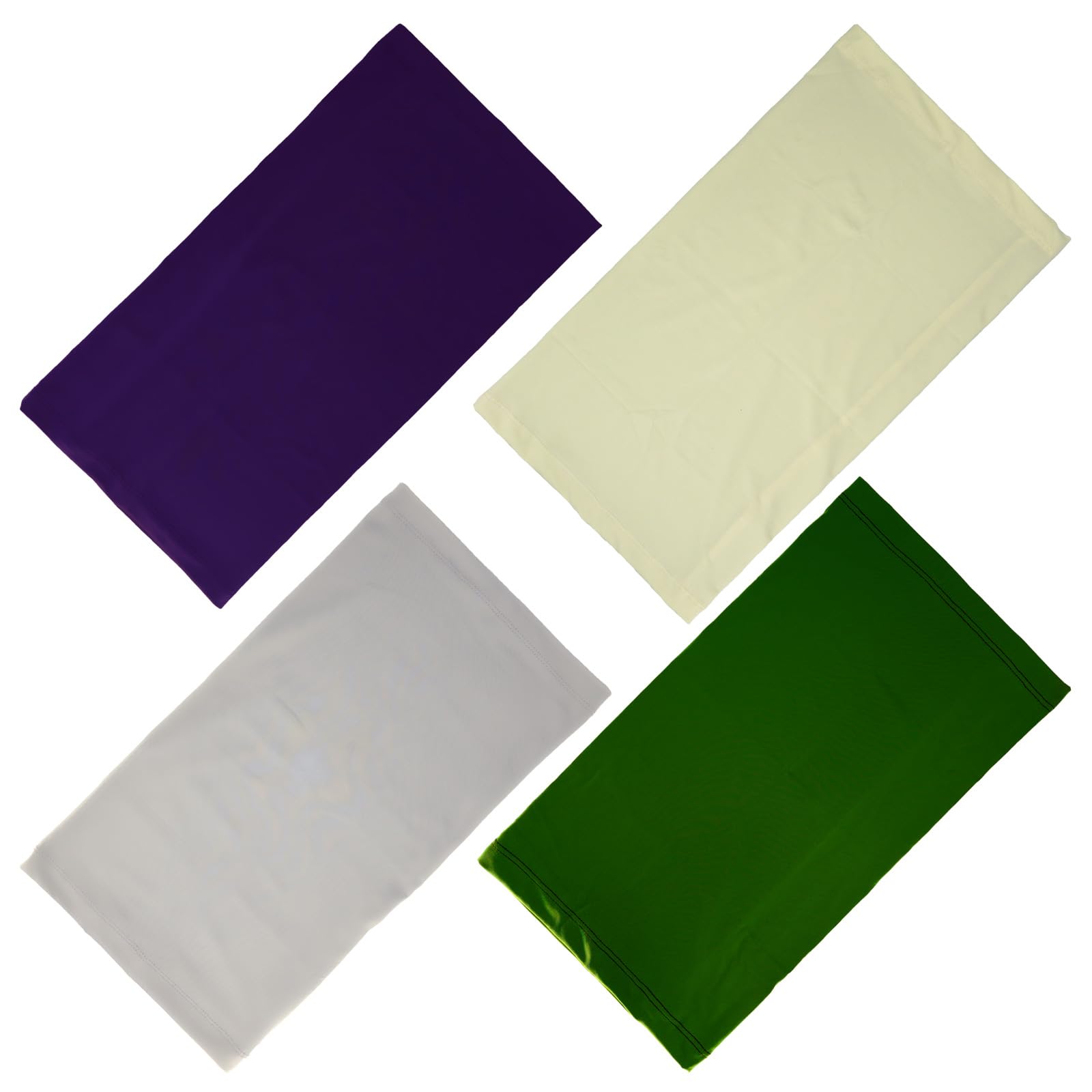4 Rafraîchissants Cache-cou Polyvalents Bandanas pour Femmes Hommes