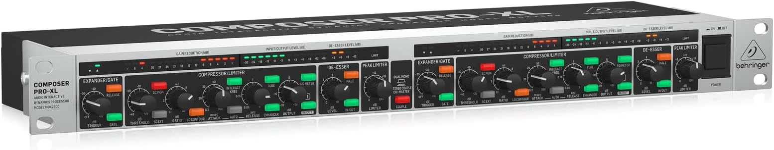 Behringer MDX2600 V2 Referans Sınıfı 2 Kanal Genişletici