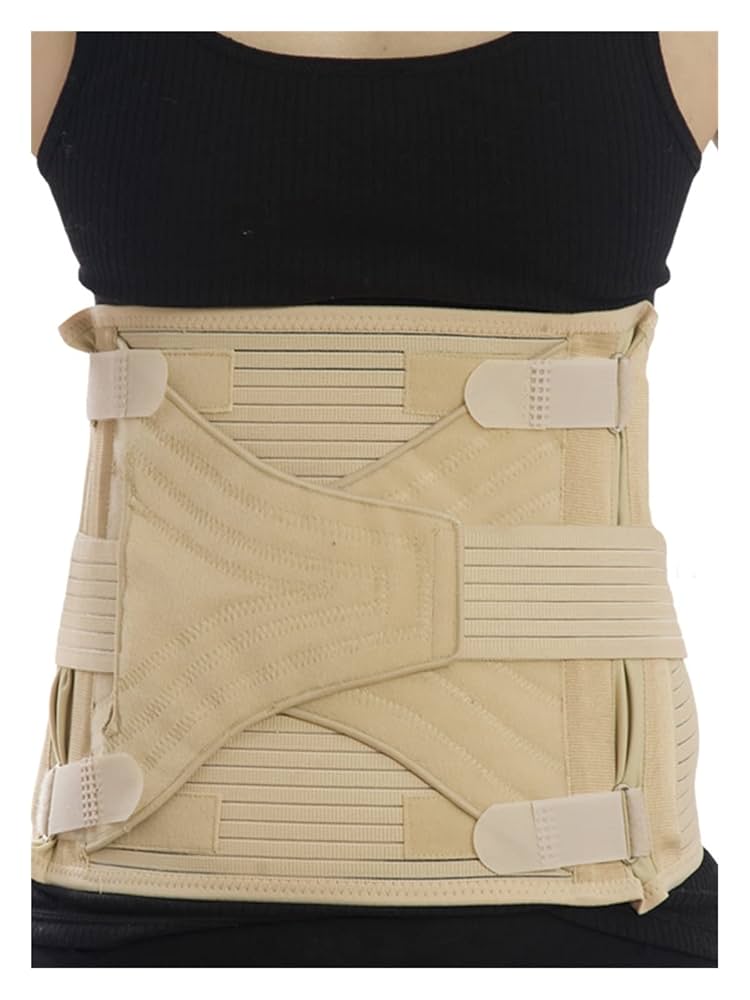 Amazon.co.jp: 女性用の調整可能な腰仙コルセット腰椎サポート