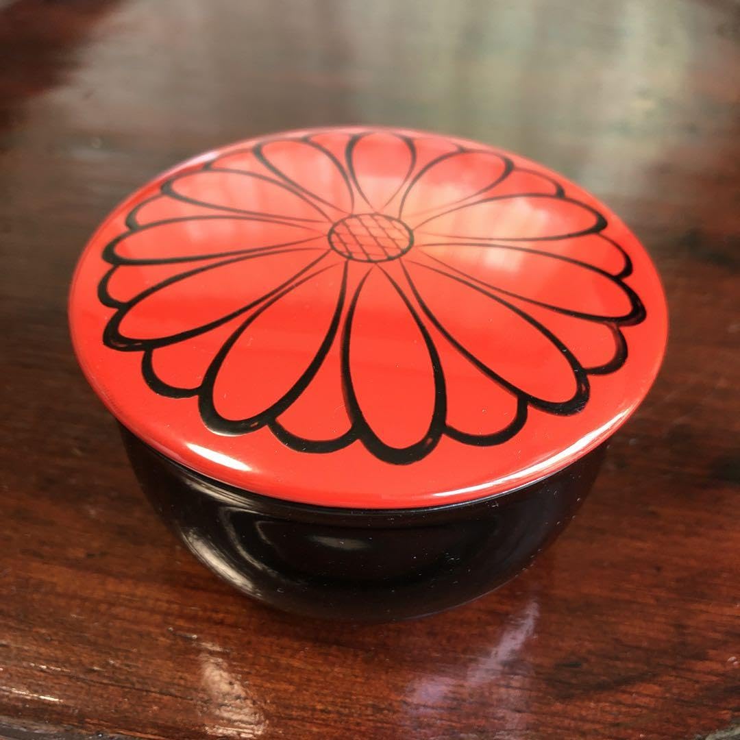 春秋棗　中棗 茶道具 棗（なつめ） 春秋棗 岡本 陽斉作