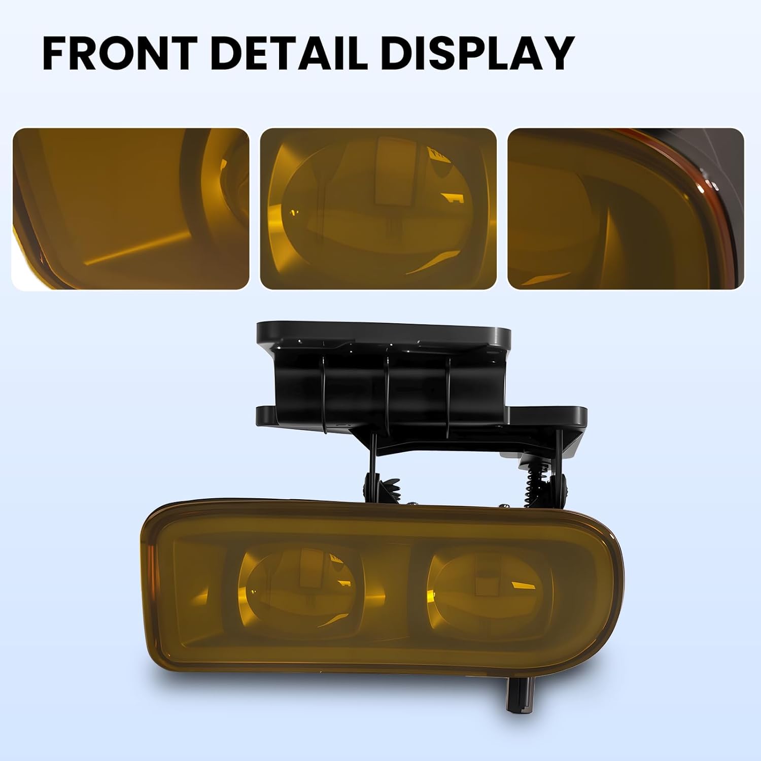 LED Fog Lights Fit for 1999-2002 Chevy Silverado 1500 2500/2001 2002 Silverado 1500HD 2500HD 3500/2000-2006 Tahoe Suburban 1500 2500, A Pair Front Bumper Driving Fog Lamps with Yellow Lens