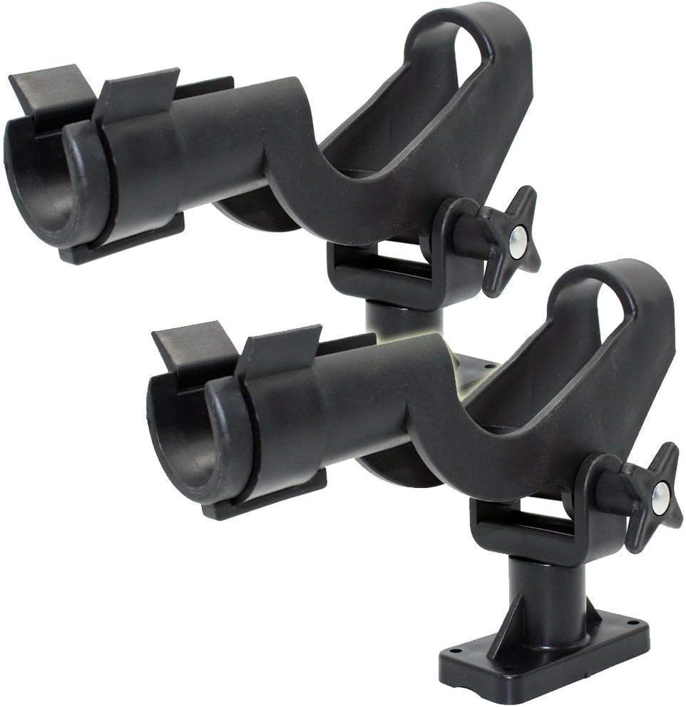 Fishing Rod Holder for Boat Universal Fit Rod Racks with Combo Mount