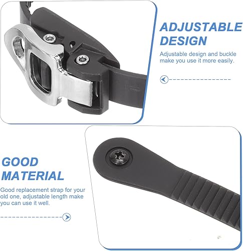 Miniatura 8 de 2 correas de hebilla para patinaje en línea, accesorios de hebilla para patinaje en línea, correa de energía, accesorios para hombres y niños