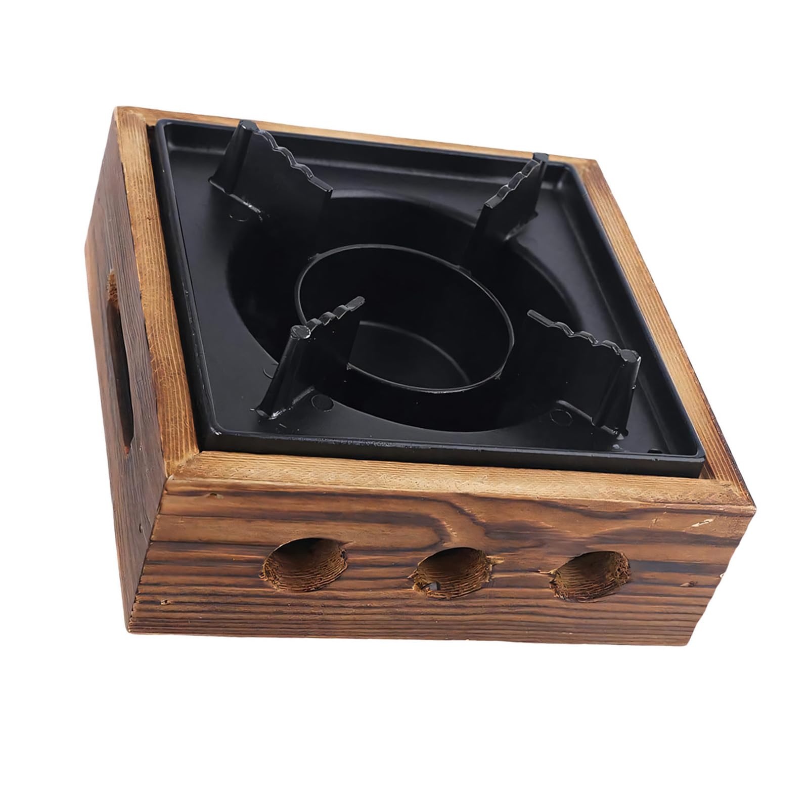 BBQ Furnaces Efficient Alcohols Camp Stove Wood Cooking Grills Stove for Boiling Water Cooking Meals Enduring Wood Grills