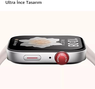 HUAWEI WATCH FIT 3 Akıllı Saat, iOS ve Android ile uyumlu, 1.82 inç AMOLED Ekran, Ultra İnce Tasarım, Kapsamlı Sağlık Takibi, Kapsamlı Sağlık Yönetimi, 10 Güne Kadar Pil Ömrü, Siyah
