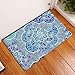 Produktbild no brand LZKFH Geometric Flower Printing Floor Mat Door Mat Printing Foot Pad Kitchen Toilet Absorbent Non-Slip Mat Carpet