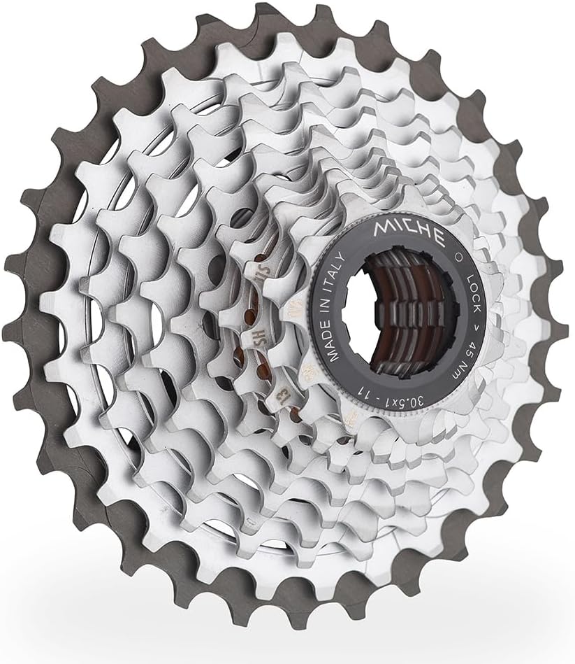 Miche Light Primato 11-Speed Road Bike Cassette โ Shimano/Campagnolo Compatible โ Lightweight Steel & Aluminium โ Smooth Shifting โ Italian Made โ Multiple Gear Ratio Options