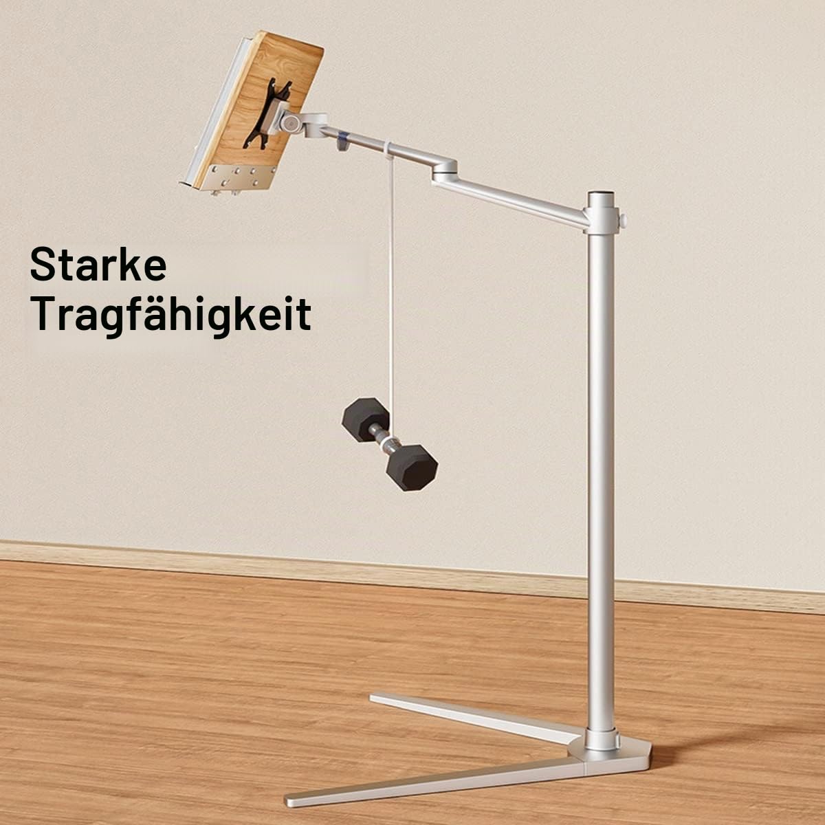 Buchständer, sprechender Rednerpultständer, tragbarer Rednerpultständer, höhenverstellbar, um 360 Grad schwenkbar, for Kirche, Klassenzimmer, Büro, Kinderlesung