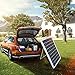 MEGSUN 10W 12V Mono Solar Panels for Cars, Caravans, Campers, Boats-with a 5m Crocodile Clip-Solar Panels with Supports