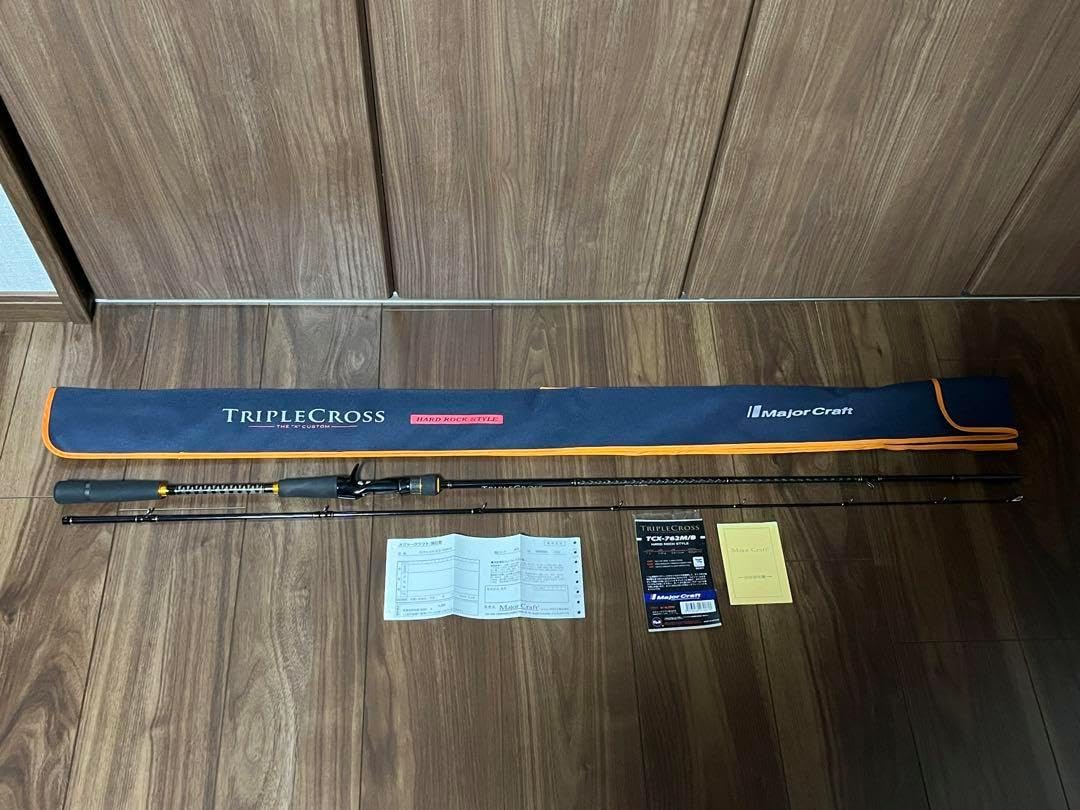 メジャークラフト トリプルクロス TCX-762M/B ロックフィッシュ
