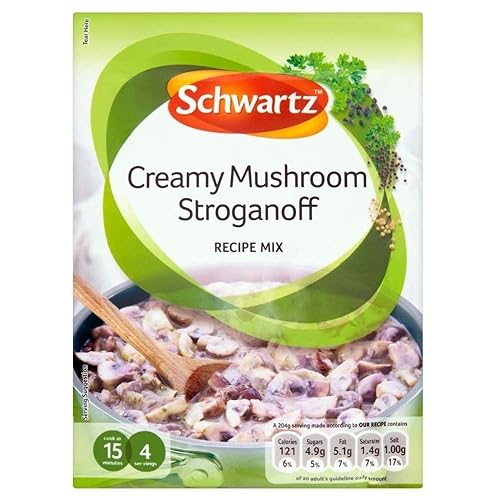 Schwartz Creamy Mushroom Stroganoff Recipe Mix (35g) - Pack of
