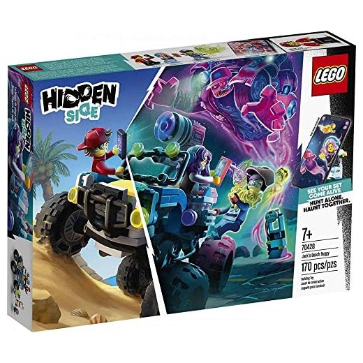 LEGO Hidden Side Jack's Beach Buggy 70428 Popular Ghost Toy, Cool Augmented Reality, New 2020 (AR) Play Experience for Kids (170 Pieces)