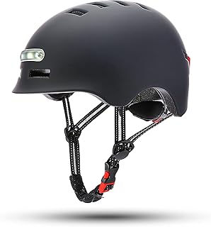 AHATECH Kickstart Smart Helmet | E-Bike | LED Lights | Cycling