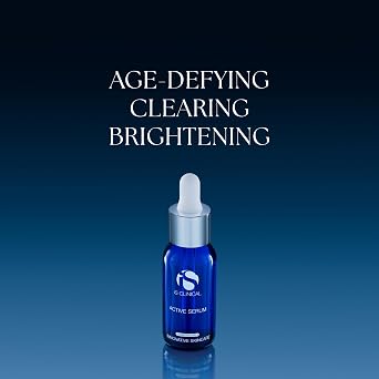 iS CLINICAL Active Serum - Helps visibly even skin tone, Excellent for acne-prone skin, Anti-Aging, Face Serum