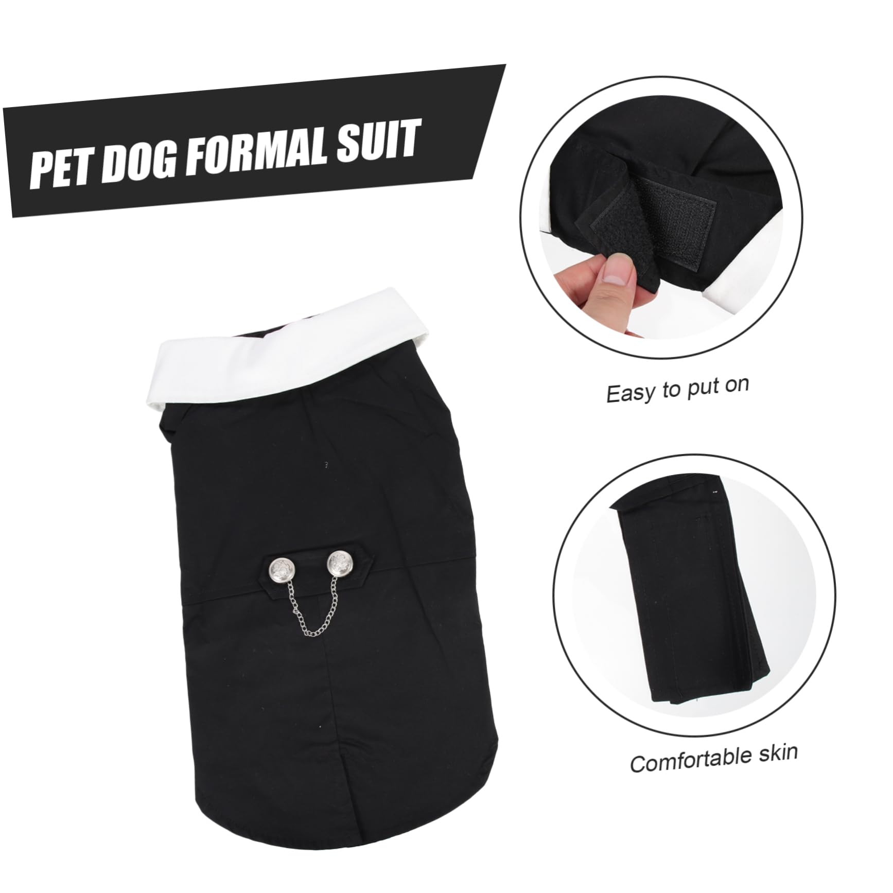 YARNOW 3 Pz Tuta Da Compagnia Abbigliamento Formale Per Animali Domestici Da Compagnia Per Cani Grandi Costumi Per Cani Vestiti Per Cani Riutilizzabili Il Cane Cucciolo Poliestere