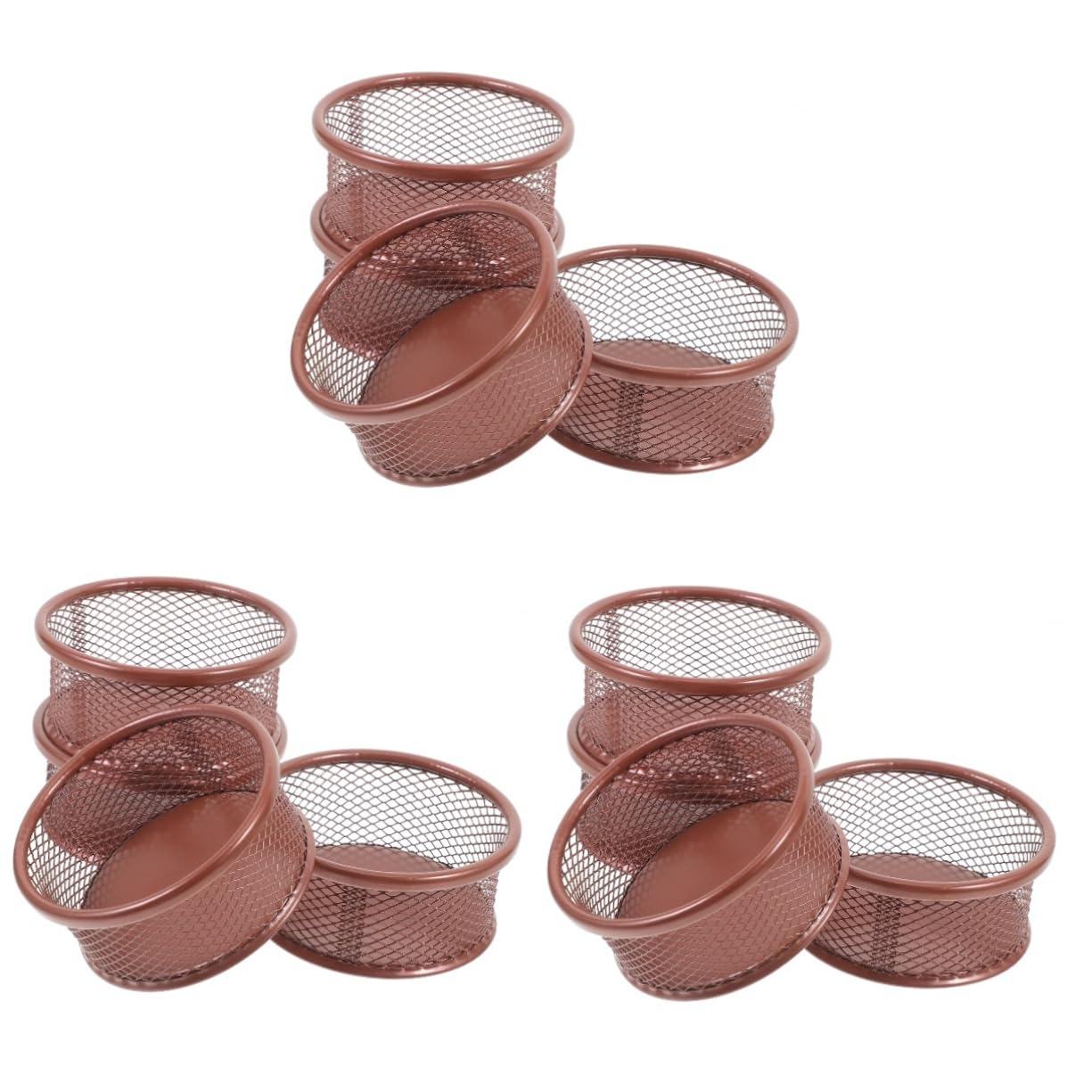 NUOBESTY Lot De 3 Trombones Élégants Pour Classeur De Bureau Boîte De Rangement Pour 4 Pièces X 3